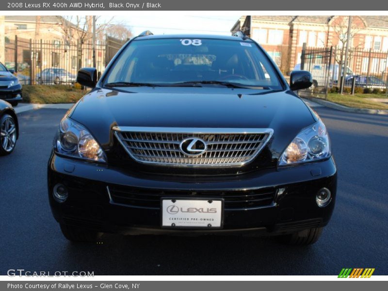 Black Onyx / Black 2008 Lexus RX 400h AWD Hybrid