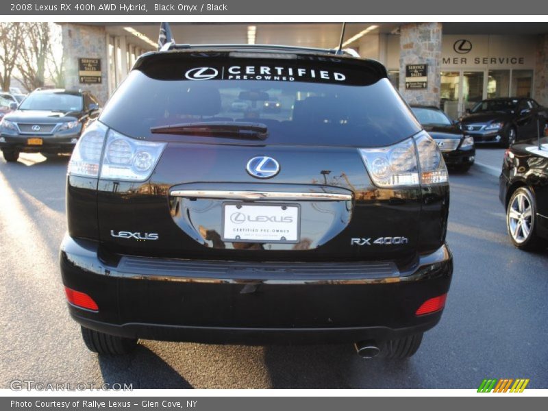 Black Onyx / Black 2008 Lexus RX 400h AWD Hybrid
