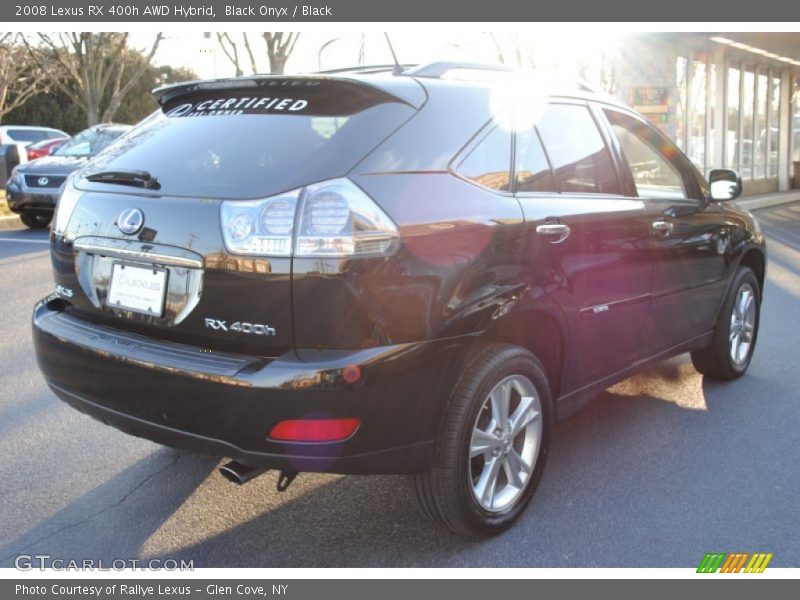 Black Onyx / Black 2008 Lexus RX 400h AWD Hybrid