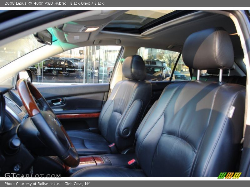 Black Onyx / Black 2008 Lexus RX 400h AWD Hybrid