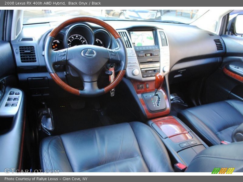 Black Onyx / Black 2008 Lexus RX 400h AWD Hybrid