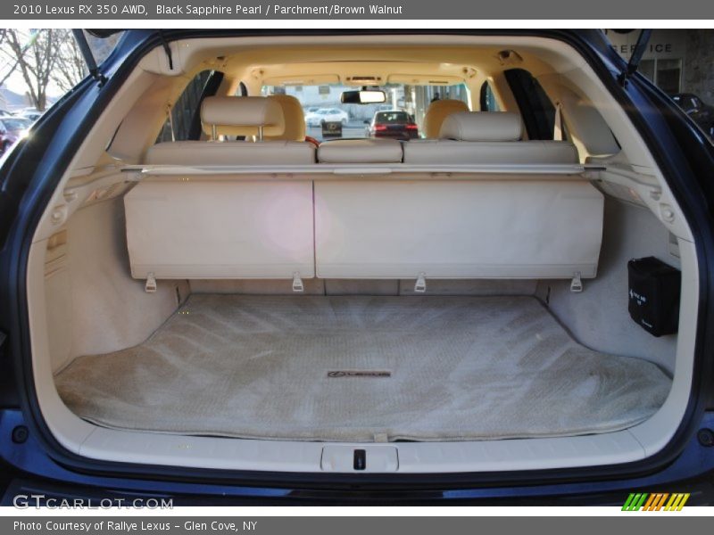  2010 RX 350 AWD Trunk
