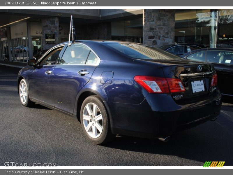 Black Sapphire Pearl / Cashmere 2009 Lexus ES 350