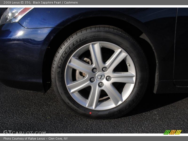 Black Sapphire Pearl / Cashmere 2009 Lexus ES 350