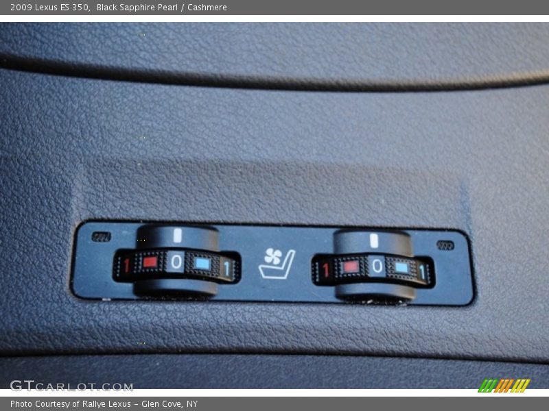 Black Sapphire Pearl / Cashmere 2009 Lexus ES 350