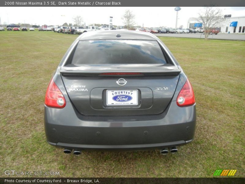 Dark Slate Metallic / Charcoal Black 2008 Nissan Maxima 3.5 SE