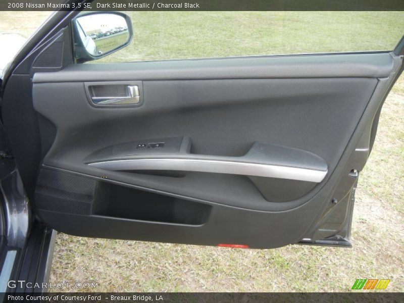 Dark Slate Metallic / Charcoal Black 2008 Nissan Maxima 3.5 SE