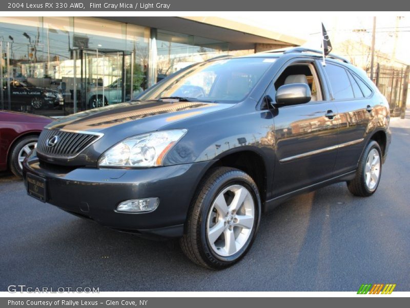 Flint Gray Mica / Light Gray 2004 Lexus RX 330 AWD