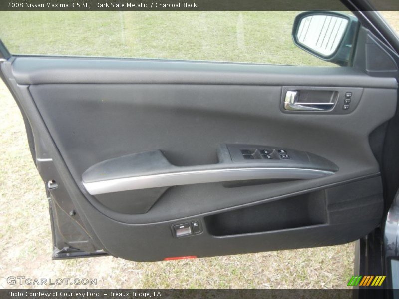 Dark Slate Metallic / Charcoal Black 2008 Nissan Maxima 3.5 SE