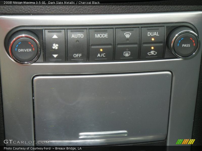 Dark Slate Metallic / Charcoal Black 2008 Nissan Maxima 3.5 SE