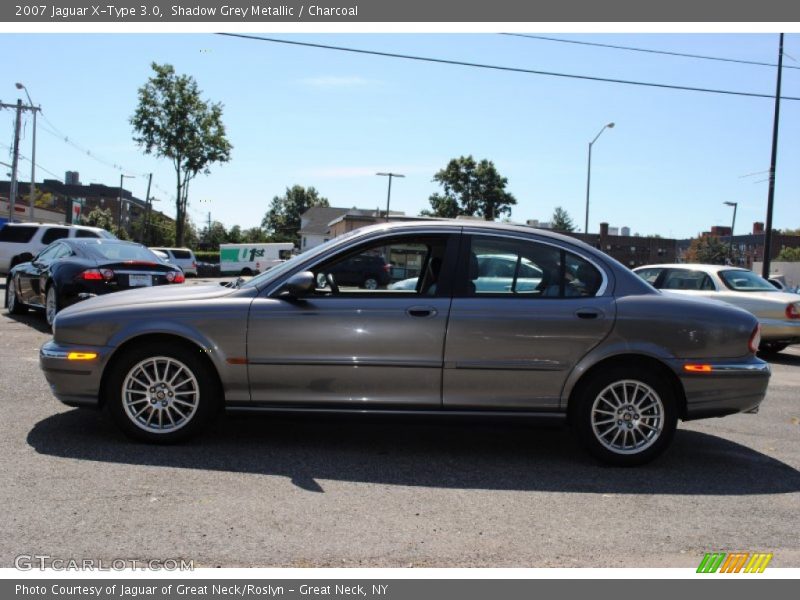 Shadow Grey Metallic / Charcoal 2007 Jaguar X-Type 3.0