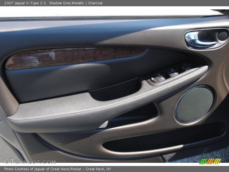 Shadow Grey Metallic / Charcoal 2007 Jaguar X-Type 3.0