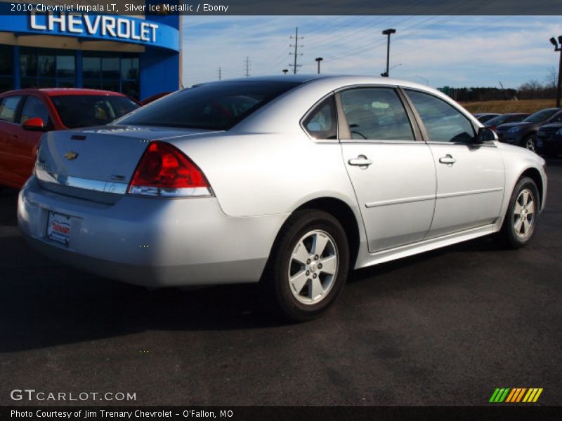 Silver Ice Metallic / Ebony 2010 Chevrolet Impala LT