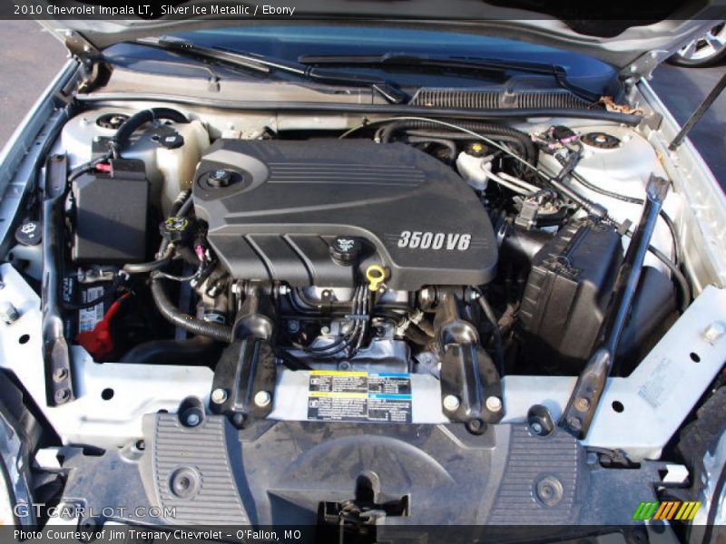 Silver Ice Metallic / Ebony 2010 Chevrolet Impala LT