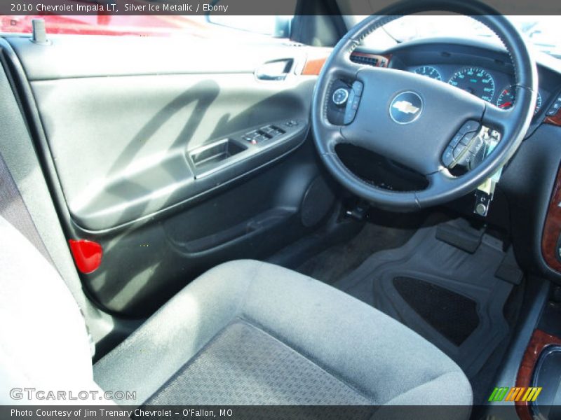 Silver Ice Metallic / Ebony 2010 Chevrolet Impala LT