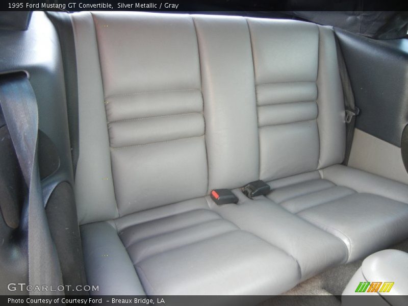 Rear Seat of 1995 Mustang GT Convertible