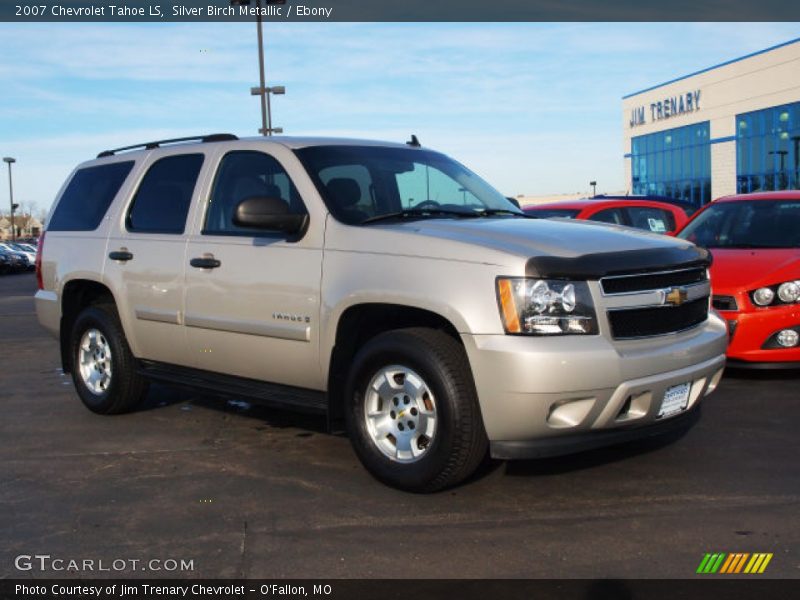 Silver Birch Metallic / Ebony 2007 Chevrolet Tahoe LS
