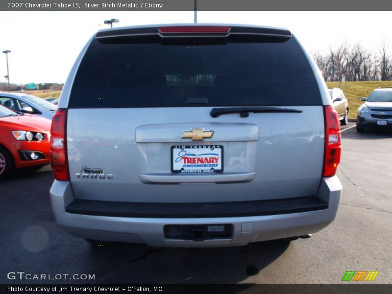 Silver Birch Metallic / Ebony 2007 Chevrolet Tahoe LS