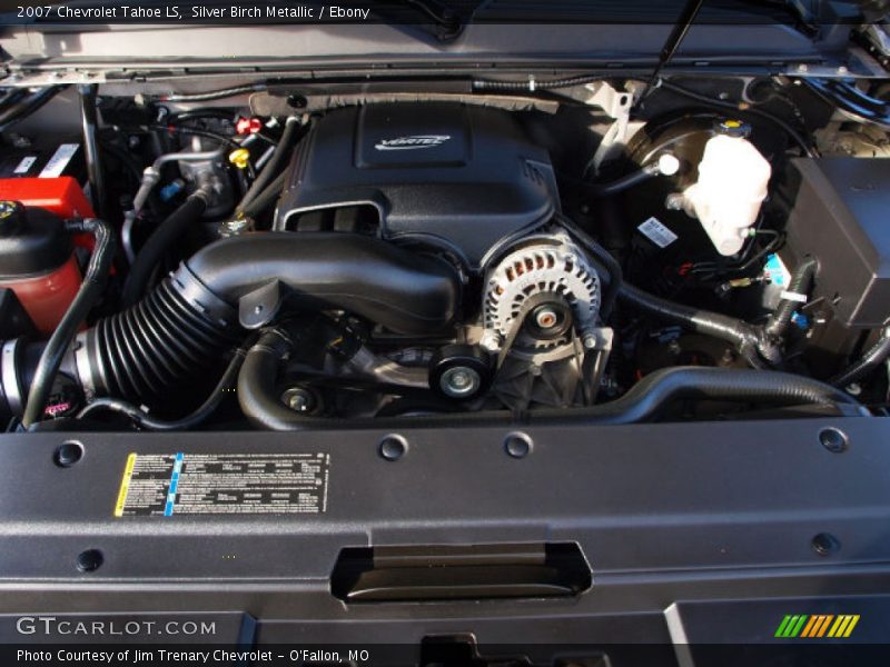 Silver Birch Metallic / Ebony 2007 Chevrolet Tahoe LS