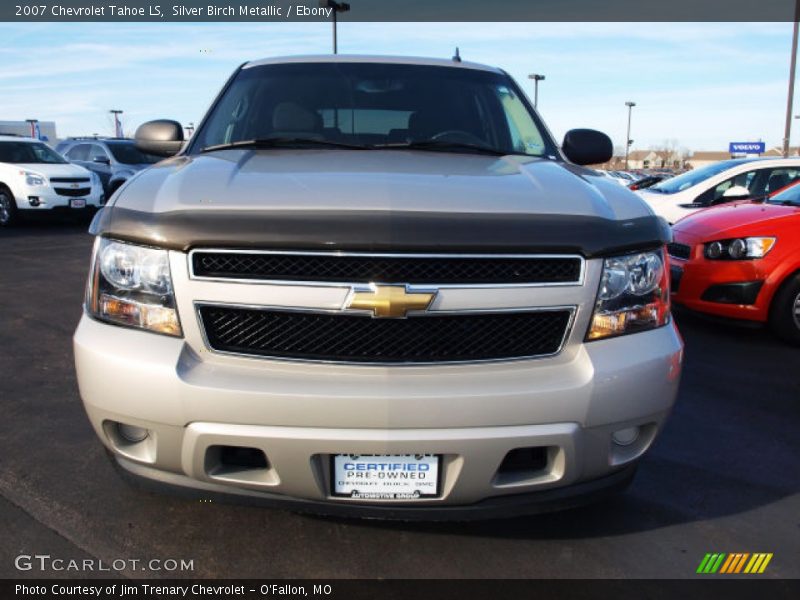 Silver Birch Metallic / Ebony 2007 Chevrolet Tahoe LS