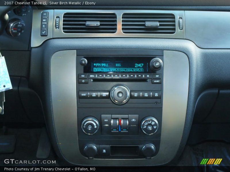 Silver Birch Metallic / Ebony 2007 Chevrolet Tahoe LS