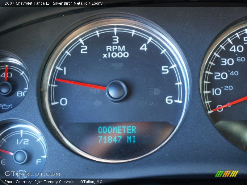 Silver Birch Metallic / Ebony 2007 Chevrolet Tahoe LS