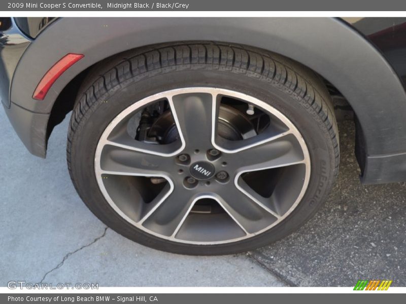 Midnight Black / Black/Grey 2009 Mini Cooper S Convertible