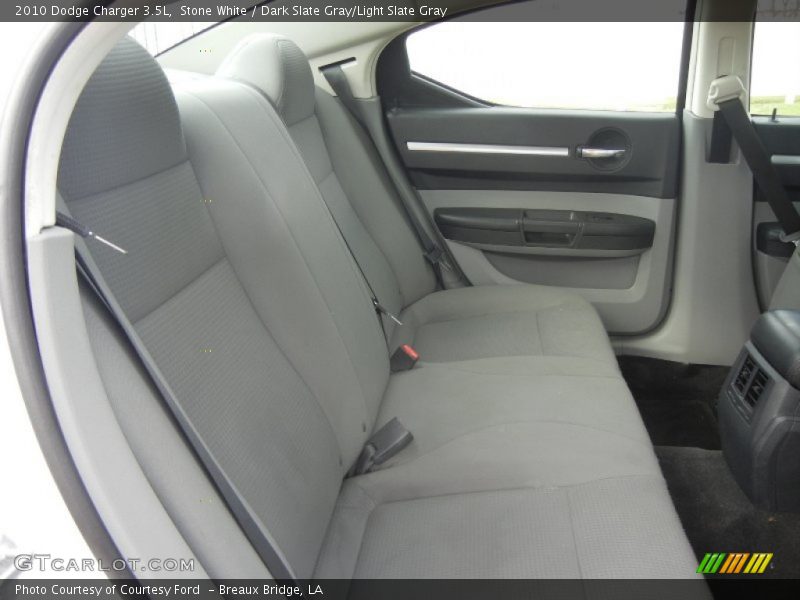 Stone White / Dark Slate Gray/Light Slate Gray 2010 Dodge Charger 3.5L