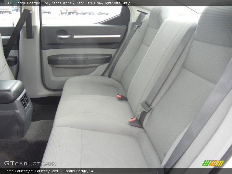 Stone White / Dark Slate Gray/Light Slate Gray 2010 Dodge Charger 3.5L