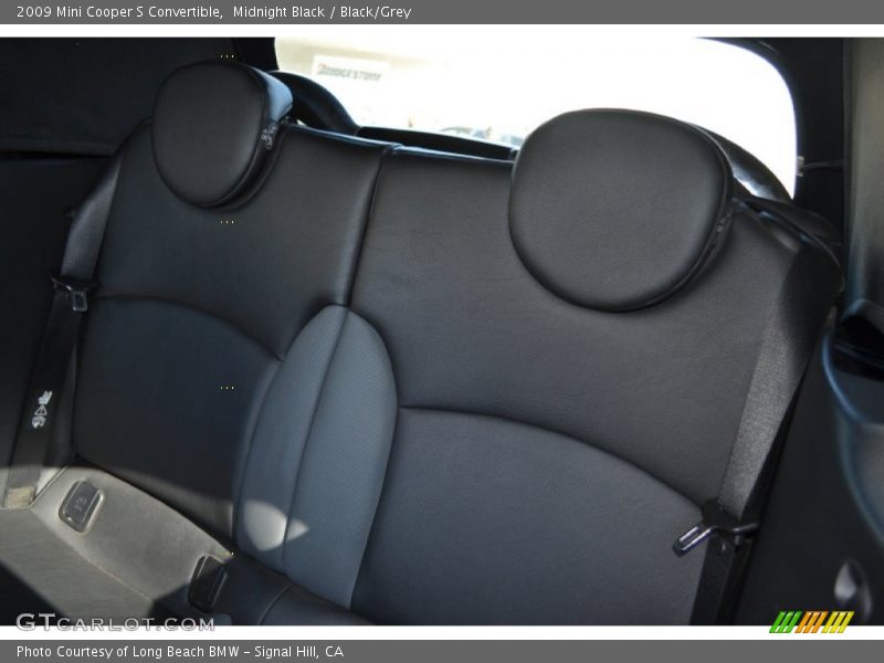 Midnight Black / Black/Grey 2009 Mini Cooper S Convertible