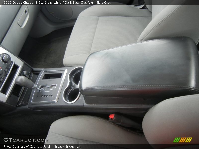 Stone White / Dark Slate Gray/Light Slate Gray 2010 Dodge Charger 3.5L