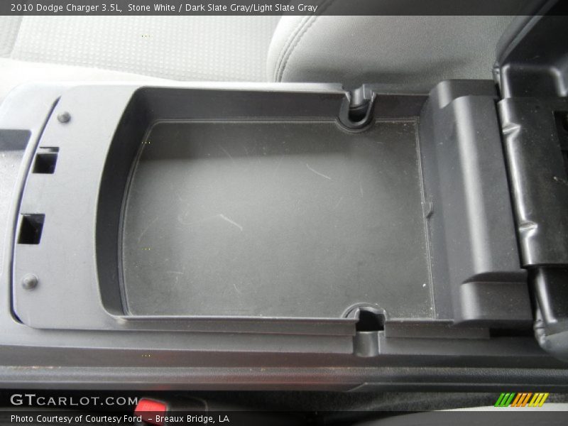 Stone White / Dark Slate Gray/Light Slate Gray 2010 Dodge Charger 3.5L