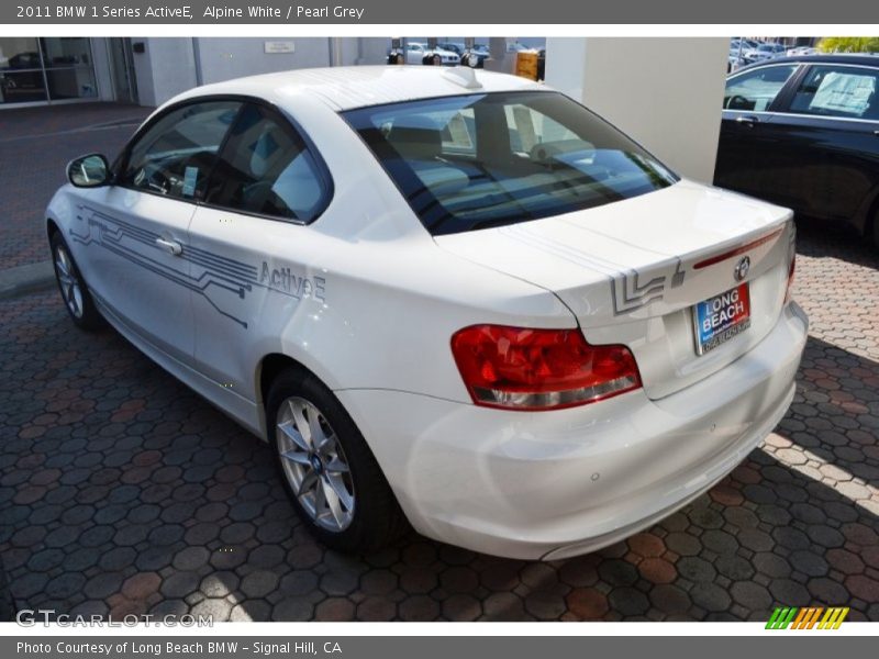 Alpine White / Pearl Grey 2011 BMW 1 Series ActiveE