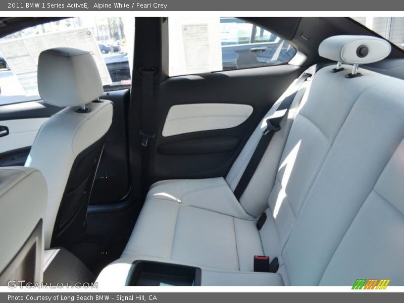  2011 1 Series ActiveE Pearl Grey Interior