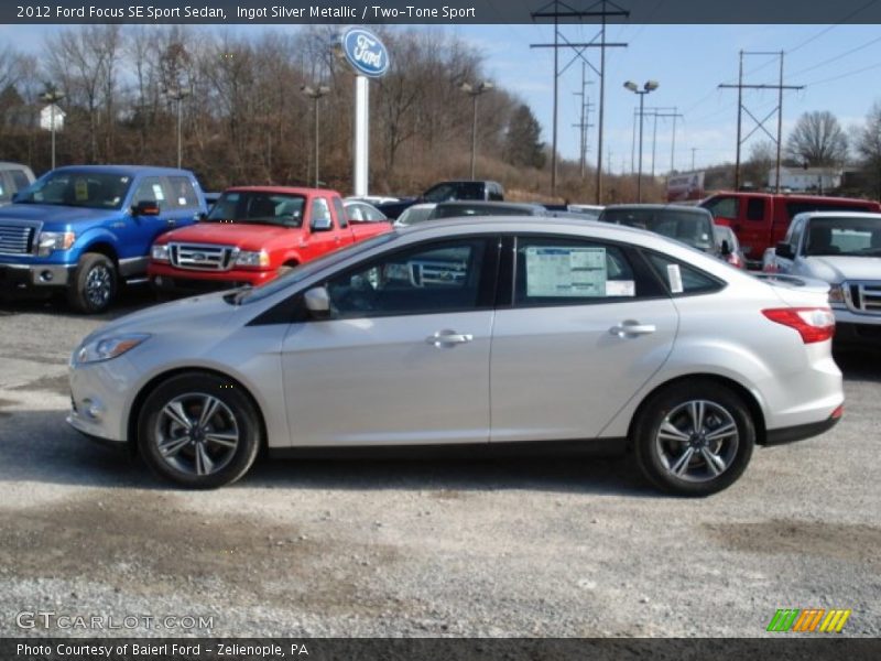  2012 Focus SE Sport Sedan Ingot Silver Metallic