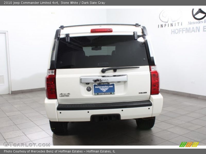 Stone White / Dark Slate Gray 2010 Jeep Commander Limited 4x4