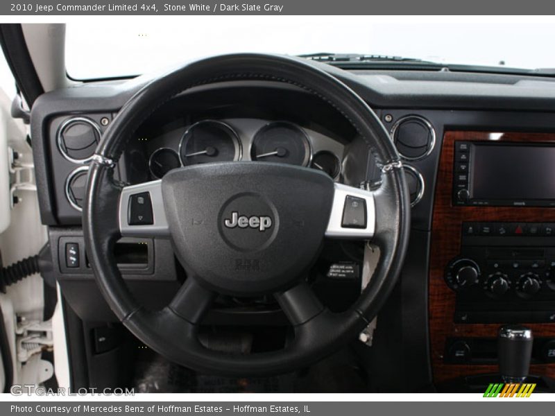 Stone White / Dark Slate Gray 2010 Jeep Commander Limited 4x4