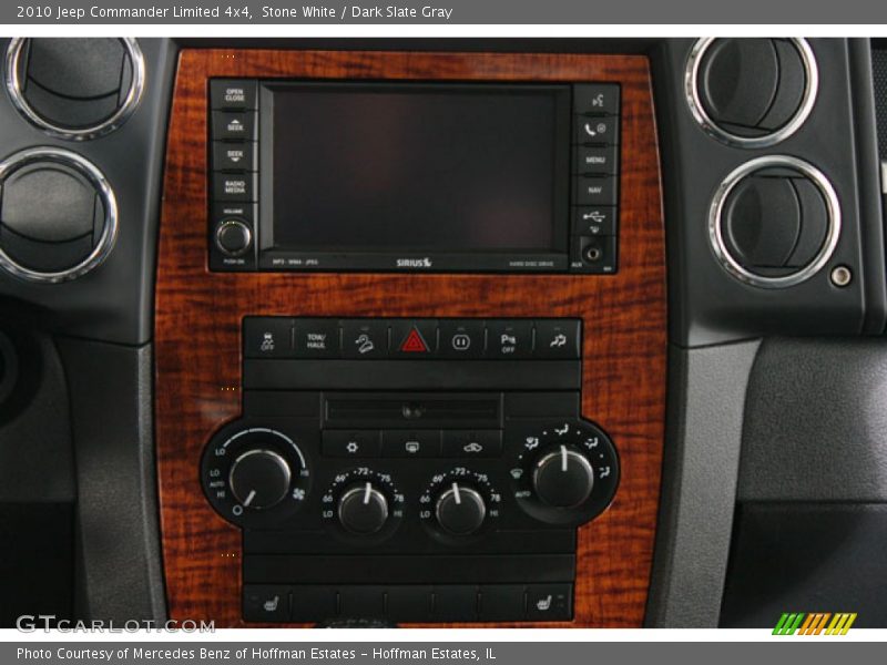 Stone White / Dark Slate Gray 2010 Jeep Commander Limited 4x4