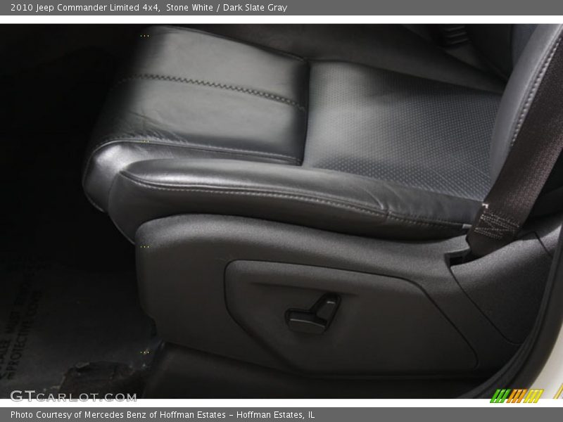 Stone White / Dark Slate Gray 2010 Jeep Commander Limited 4x4