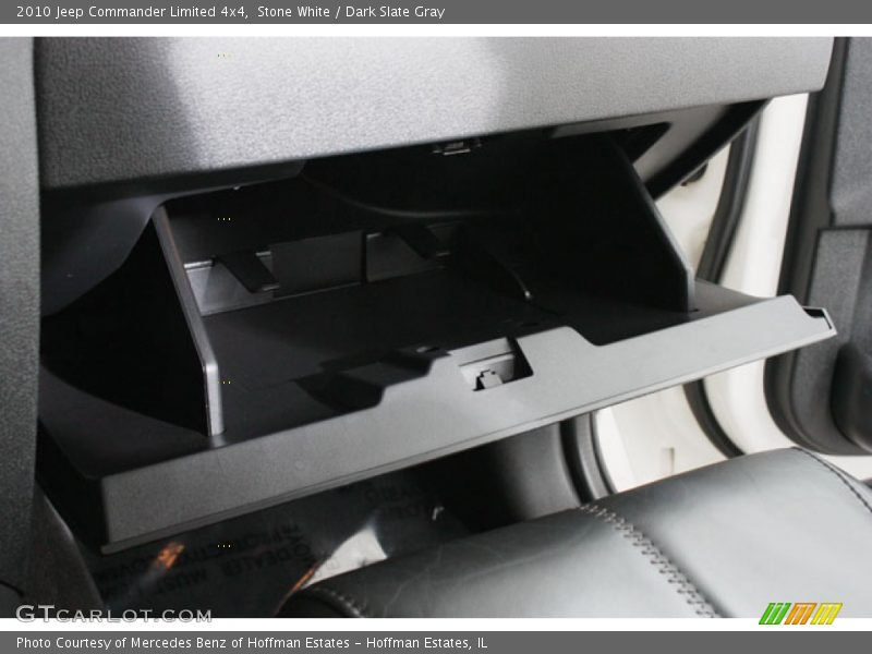 Stone White / Dark Slate Gray 2010 Jeep Commander Limited 4x4