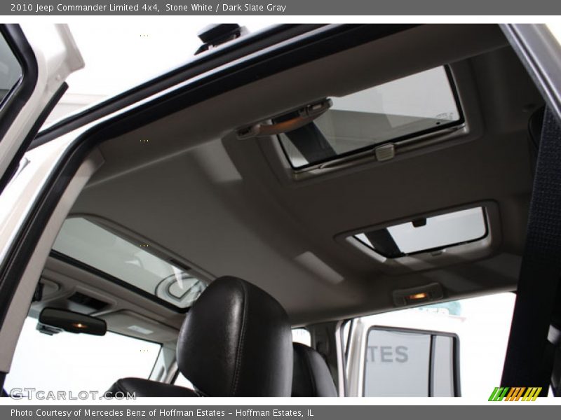 Stone White / Dark Slate Gray 2010 Jeep Commander Limited 4x4