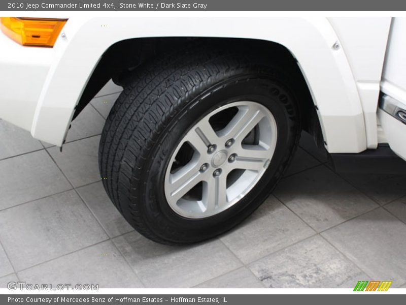 Stone White / Dark Slate Gray 2010 Jeep Commander Limited 4x4