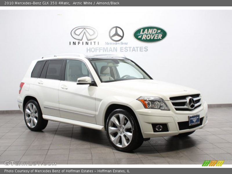 Arctic White / Almond/Black 2010 Mercedes-Benz GLK 350 4Matic