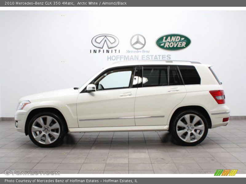 Arctic White / Almond/Black 2010 Mercedes-Benz GLK 350 4Matic