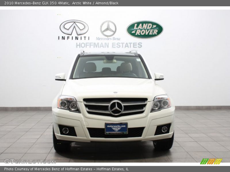 Arctic White / Almond/Black 2010 Mercedes-Benz GLK 350 4Matic