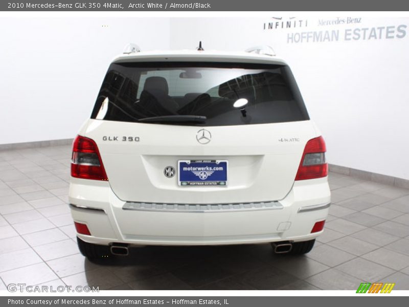 Arctic White / Almond/Black 2010 Mercedes-Benz GLK 350 4Matic
