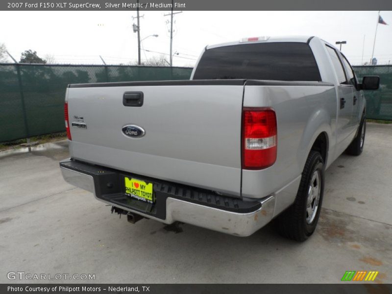 Silver Metallic / Medium Flint 2007 Ford F150 XLT SuperCrew