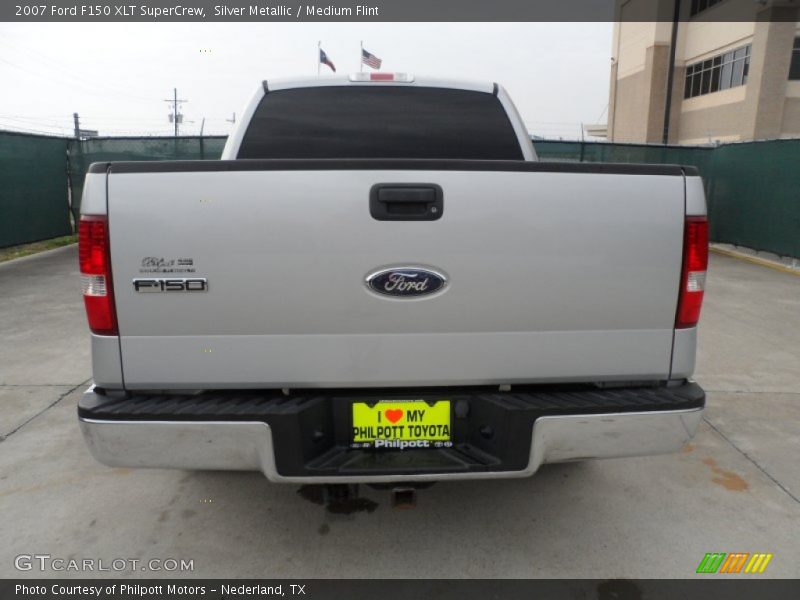 Silver Metallic / Medium Flint 2007 Ford F150 XLT SuperCrew