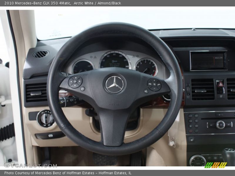 Arctic White / Almond/Black 2010 Mercedes-Benz GLK 350 4Matic
