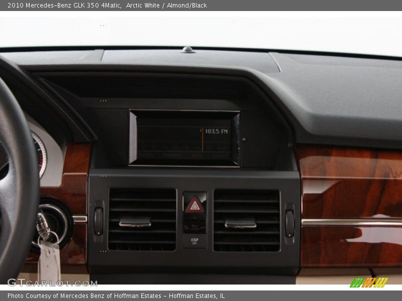 Arctic White / Almond/Black 2010 Mercedes-Benz GLK 350 4Matic